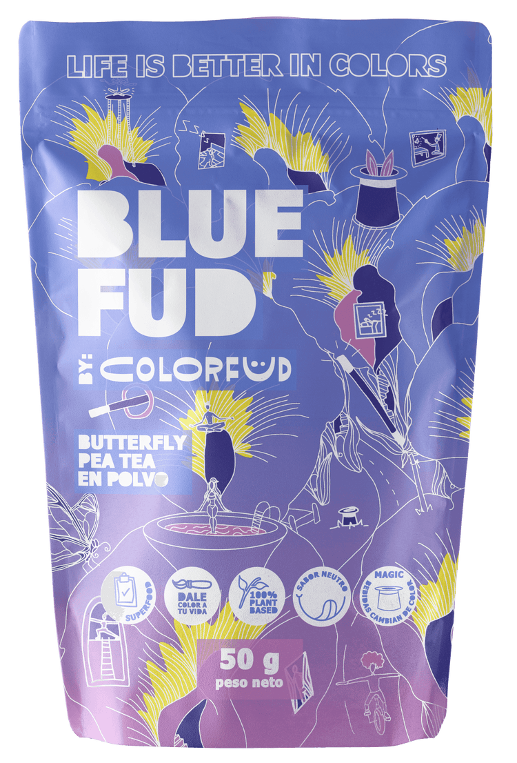 Butterfly Pea Tea  en polvo - Colorfud